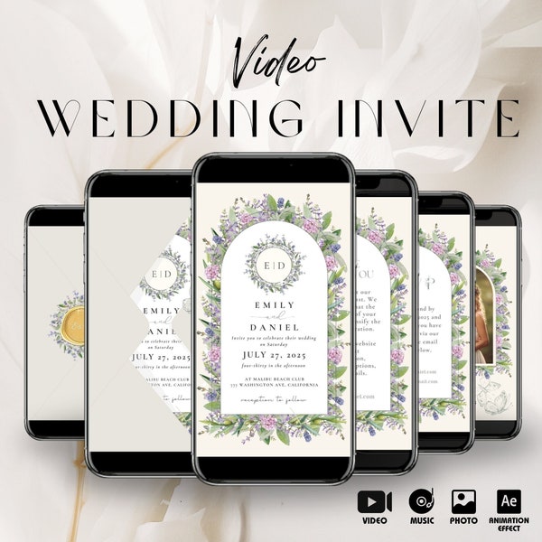 Custom Wedding Invitations downloadable wedding invitation digital wedding invitation Unique Wedding Invitation Digital Download