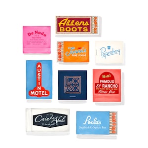 Austin Texas Matchbook Print