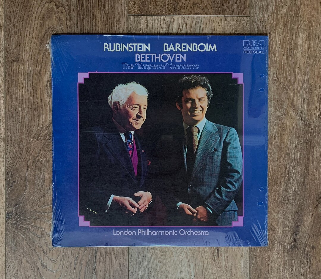 Rubenstein Barenboim London Philharmonic Beethoven the 