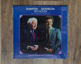 Rubenstein Barenboim London Philharmonic Beethoven The "Emperor" Concerto LP, New, Sealed