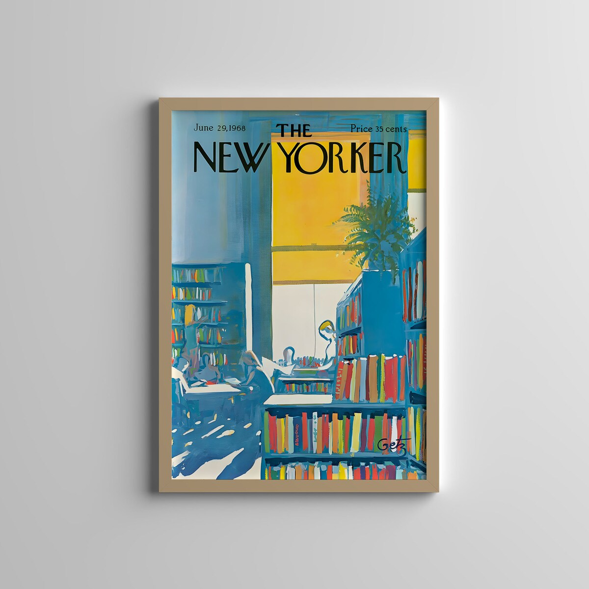The New Yorker Print June 29 1968 Aesthetic Room Decor Retro Magazine Cover Vintage Art Print Gallery Wall New Yorker Poster - Etsy
