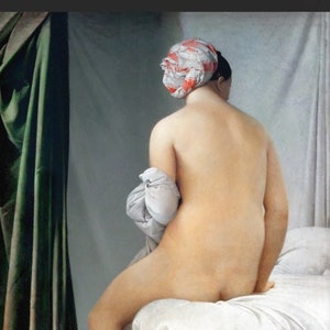 Framed poster. Ingres: Grande Odalisque