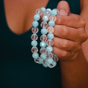 Sky blue bracelet