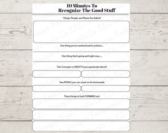 good thoughts-positive thinking-mental health worksheet-mental health planner-social skills-autism-cognitive therapy-cognitive thinking