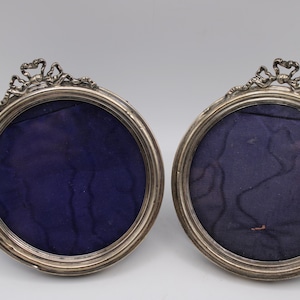 Edwardian Sterling Silver Frames