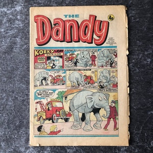 The Dandy Comic from 1975