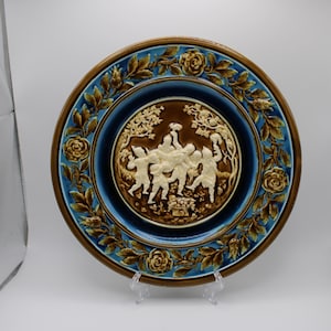 Majolica Charger Plate Made in Austria