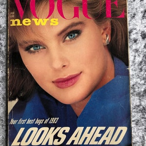 Vogue News Magazine January 1983