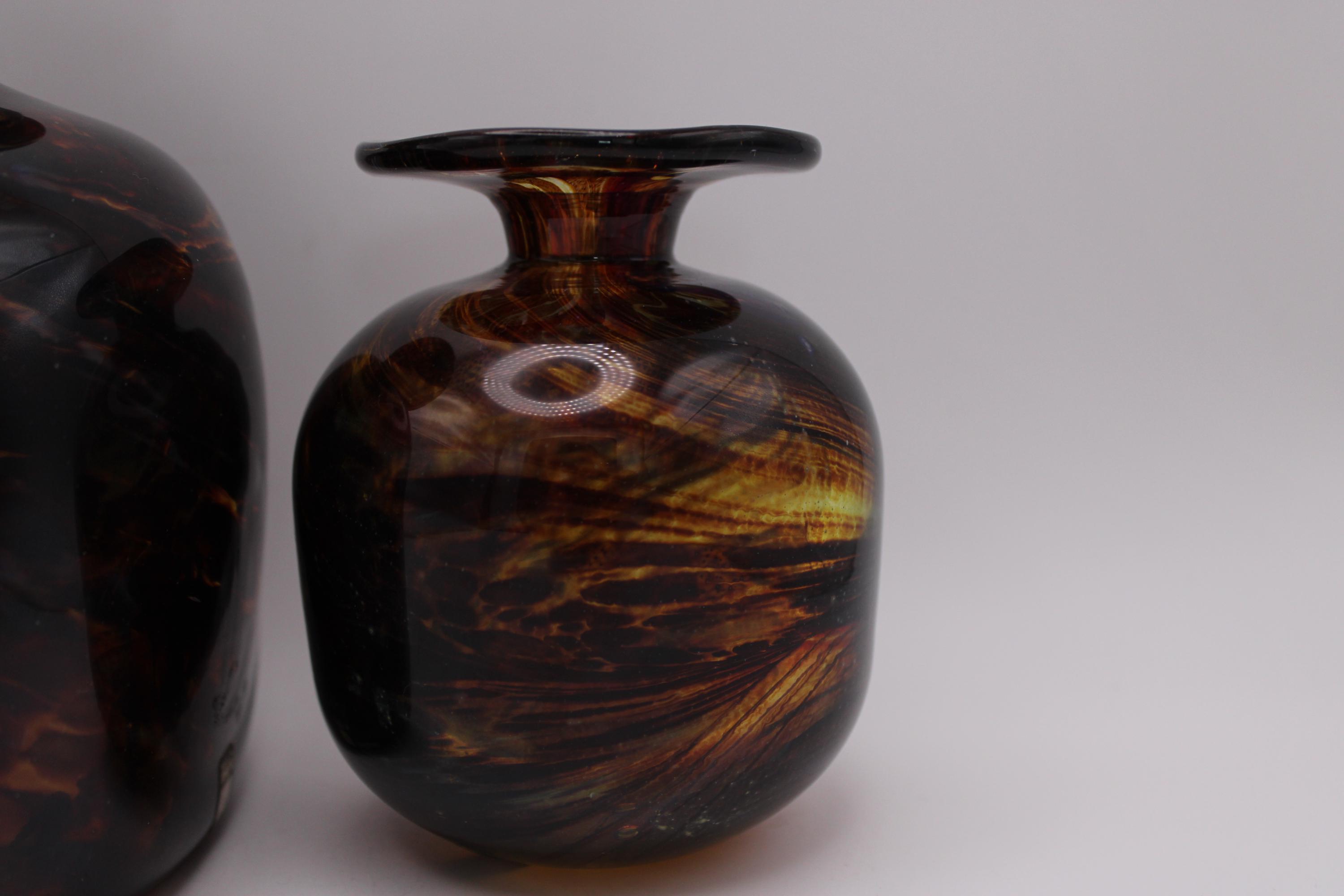 イムディーナガラスの花瓶 - Etsy 日本