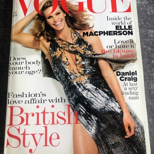Magazine Vogue octobre 2004