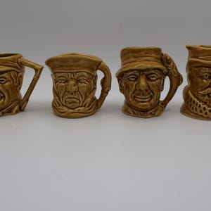 Sandland Ware Staffordshire Character Jugs