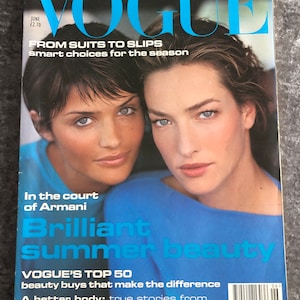 Vogue UK Magazine June 1994