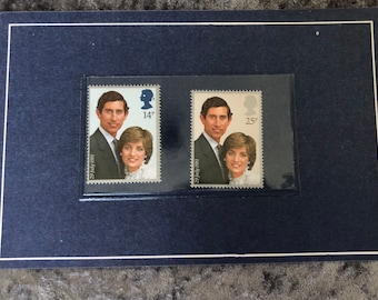 1981年 ロイヤルウェディング 記念切手セット チャールズ王子とダイアナ妃 1981年限定版チャールズ皇太子・ダイアナ妃ロイヤルウェディング記念