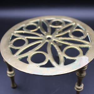 Vintage Brass Trivet