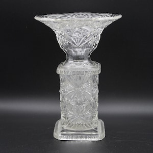 Brockwitz Glass Vase Art Nouveau