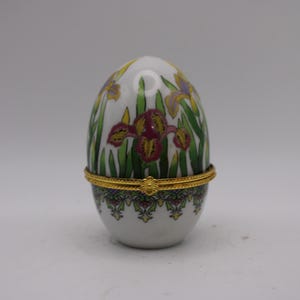 Blumenei Porzellan Schmuckbox