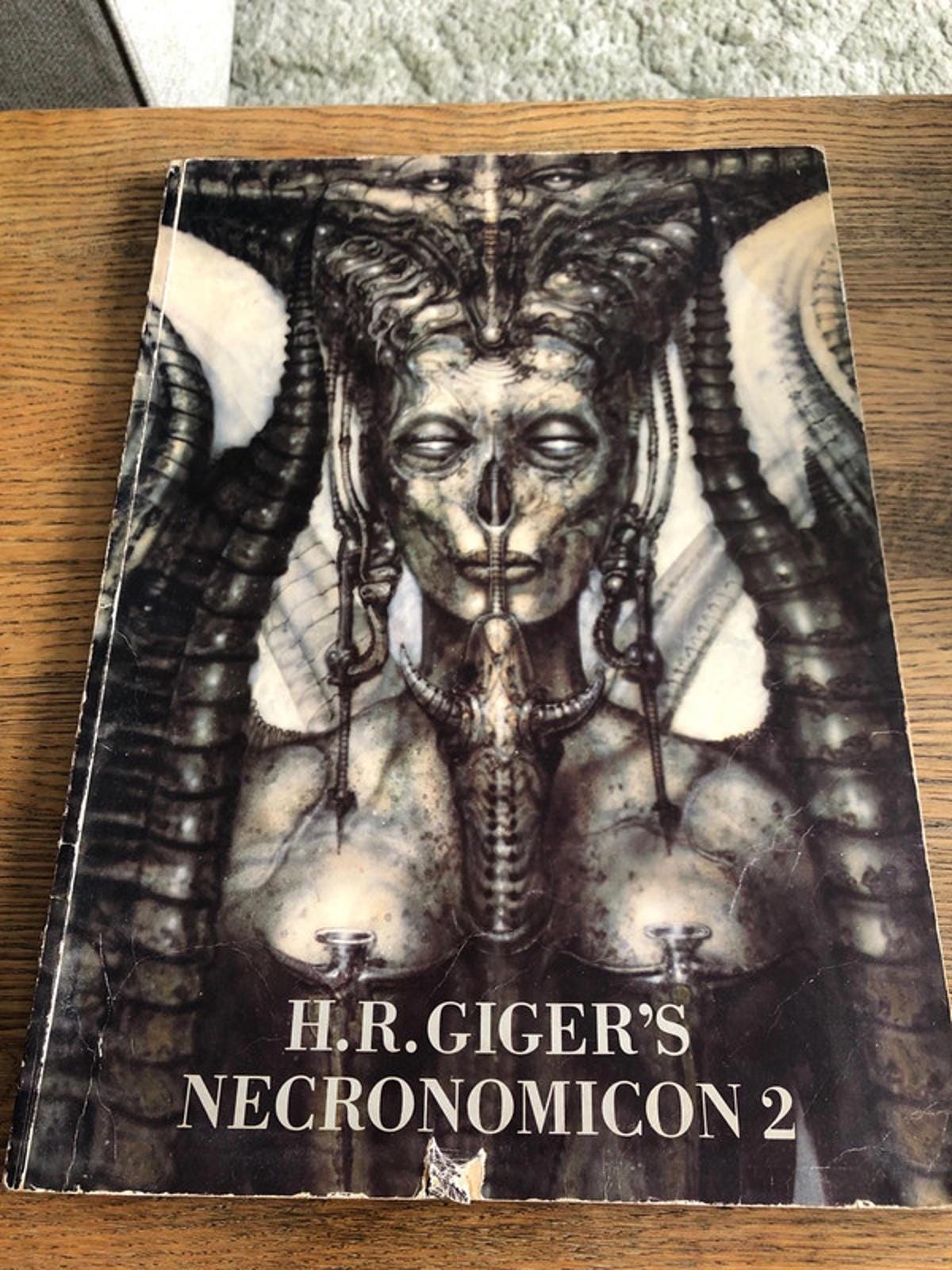 H R Giger Necronomicon - Etsy, image size:1200x1600