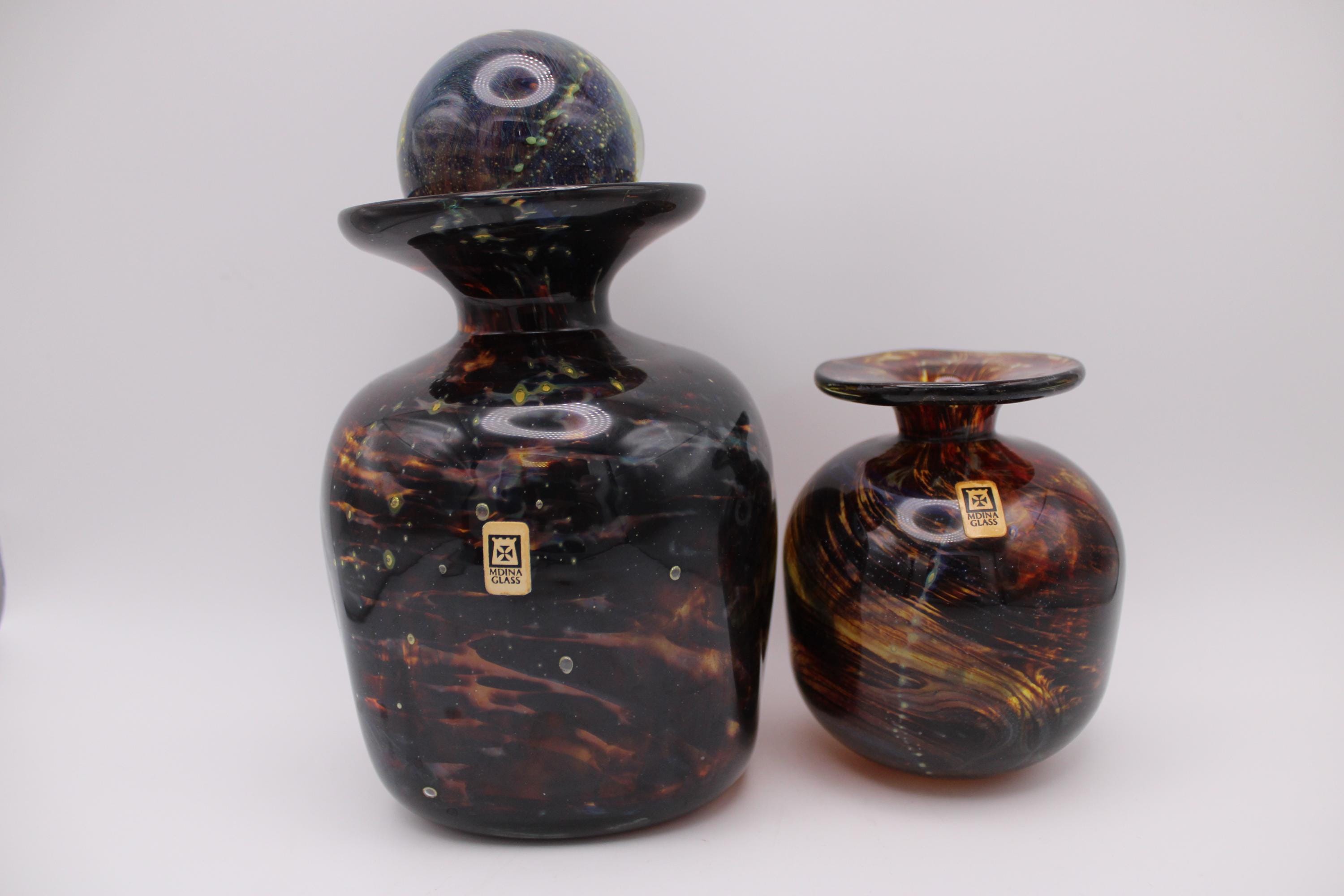 イムディーナガラスの花瓶 - Etsy 日本