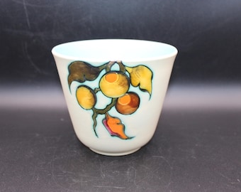 FLORA GOUDA Rumba, off White Mid Century Dish, Colorful Abstract