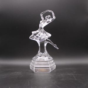 Ballerina Lead Crystal Figurine, Glass Sculpture