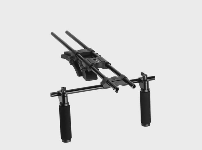 Revo SR-1500 Dual Grip Camera Shoulder Support Rig for Cameras or ...