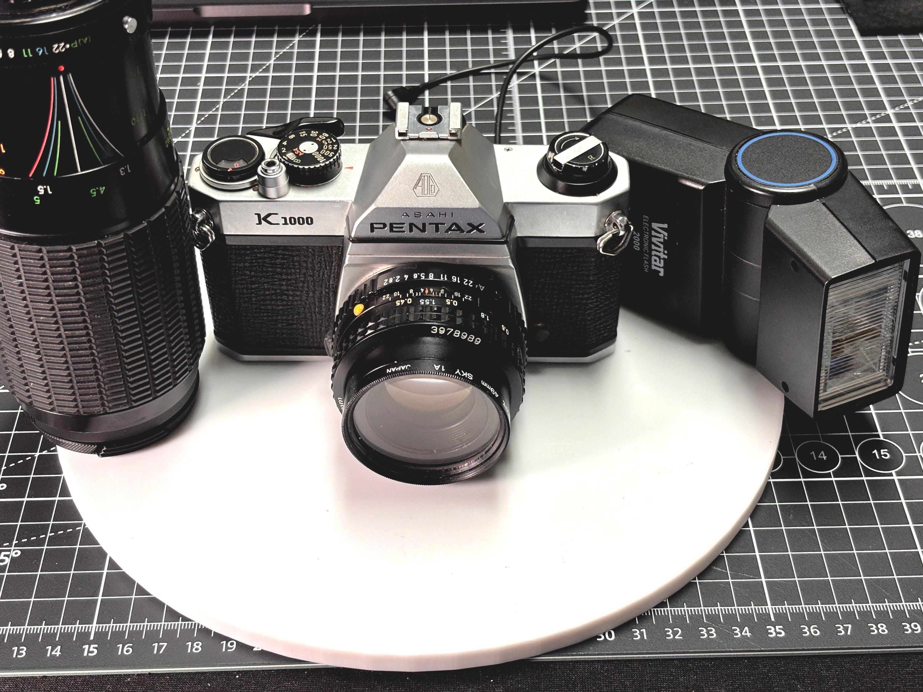 PENTAX K1000 28mm〜80mmレンズ付き PENTAX K1000 28mm〜80mmレンズ付き PENTAX K1000 28mm〜80mm