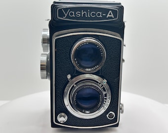 Mint - Yashica-A  Vintage 6x6 TLR Medium Format Film Camera [TESTED]