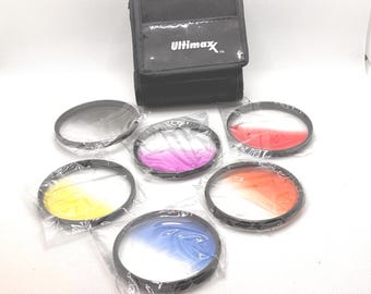 Ultimaxx 77mm Professional Gradual Color 6-Piece Filter Kit