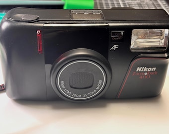 Nikon Zoom Touch 400 AF 35mm Point and Shoot Camera – Compact 35-70 mm Lens