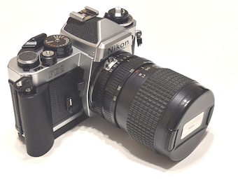 Nikon FE2 - Nikkor 50mm F/1.4 Lens - Vintage SLR Camera - Etsy