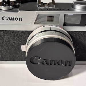 Lens cap for Canonet QL17, QL19 and QL28 - New