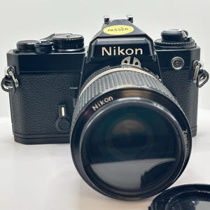 Nikon FE 35mm Film Camera With Nikkor 43-86 Mm Lens - Ready to