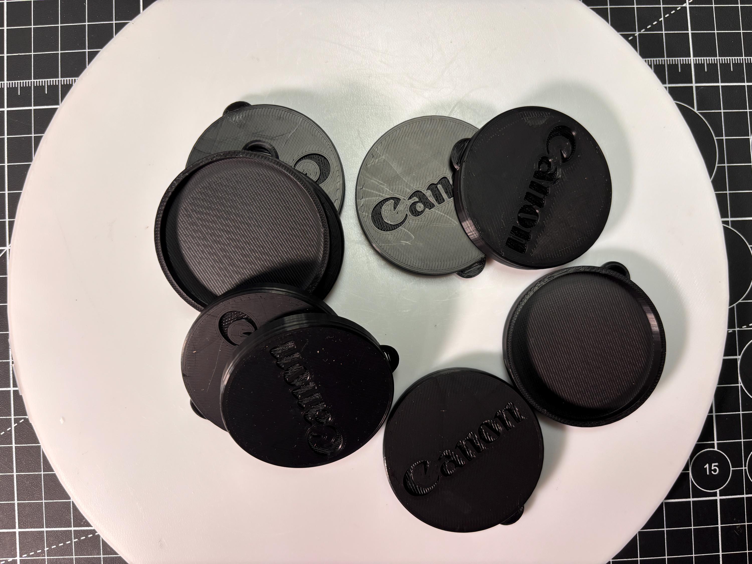 動作品　Canon Canonet QL17 GIII　レンズキャップ付き Canon QL17 QL19 Canonet Flexible Lens Caps and Hot Shoe Covers by