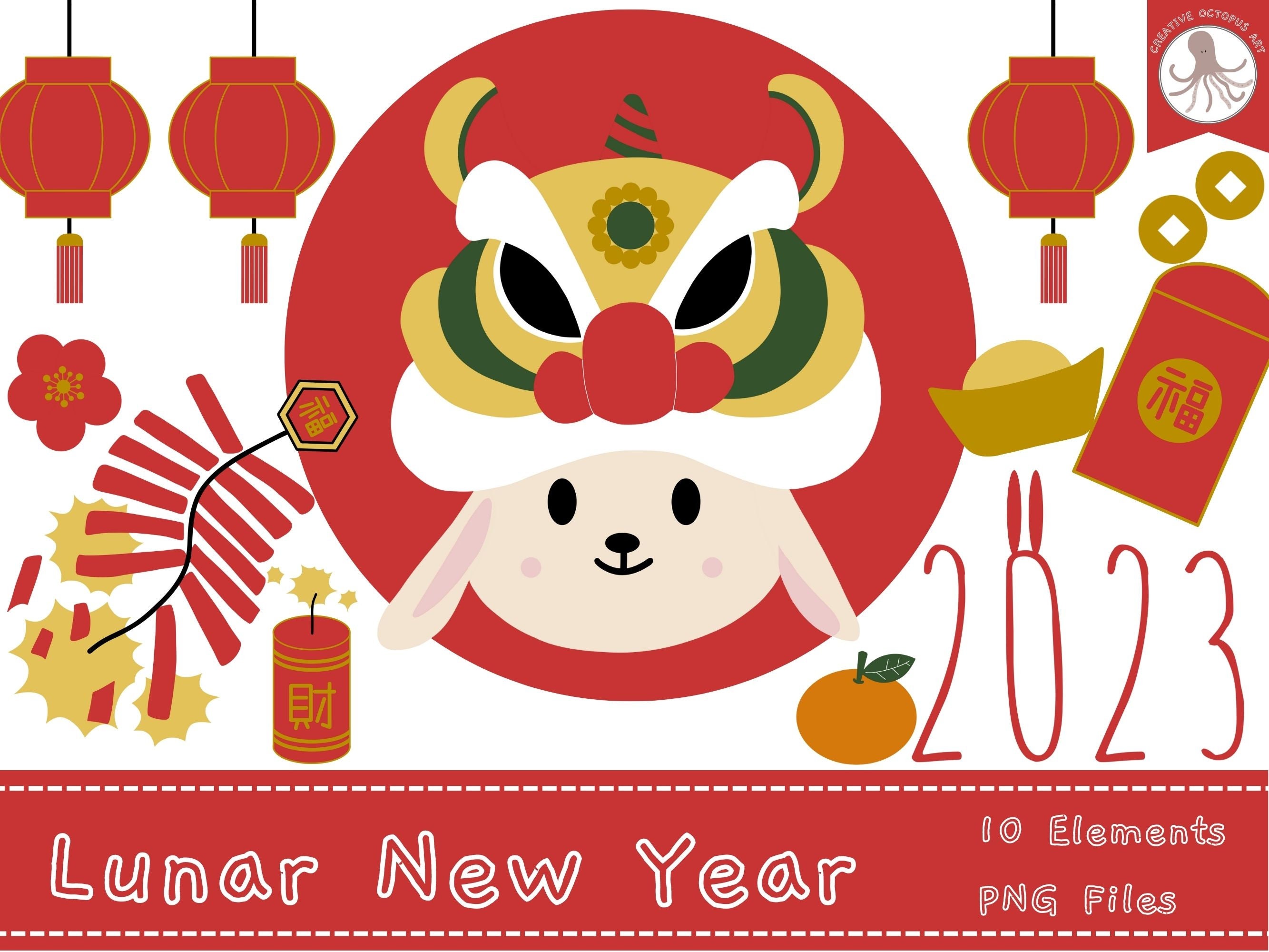 chinese new year 2023 clipart