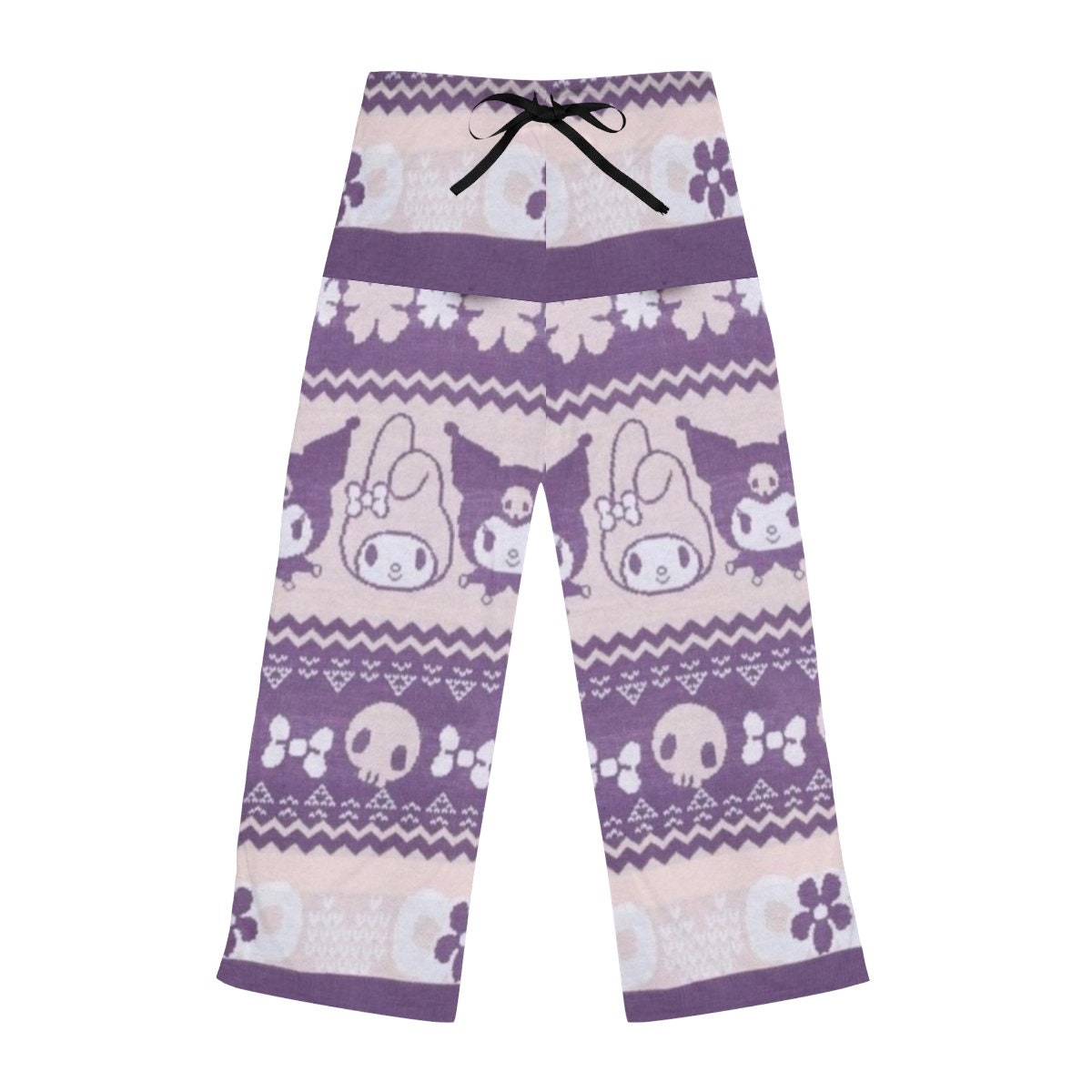 Kuromi Christmas Kitty Holiday Hello Evil Twin Gift Women s Pajama Pants Cozy Loungewear Limited Edition Etsy Canada