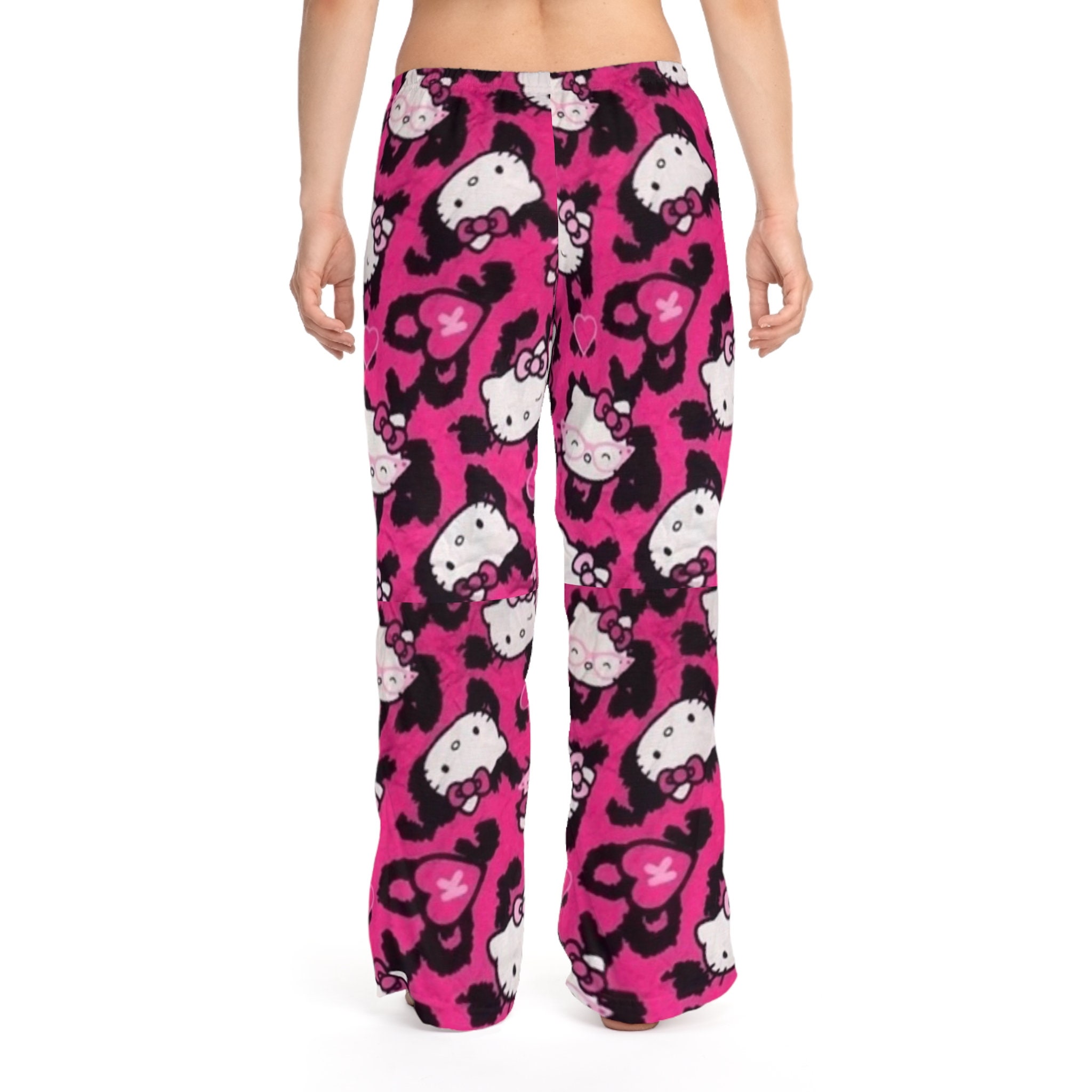 Hello Kitty Red Plush Women's Pajama Pant-Small