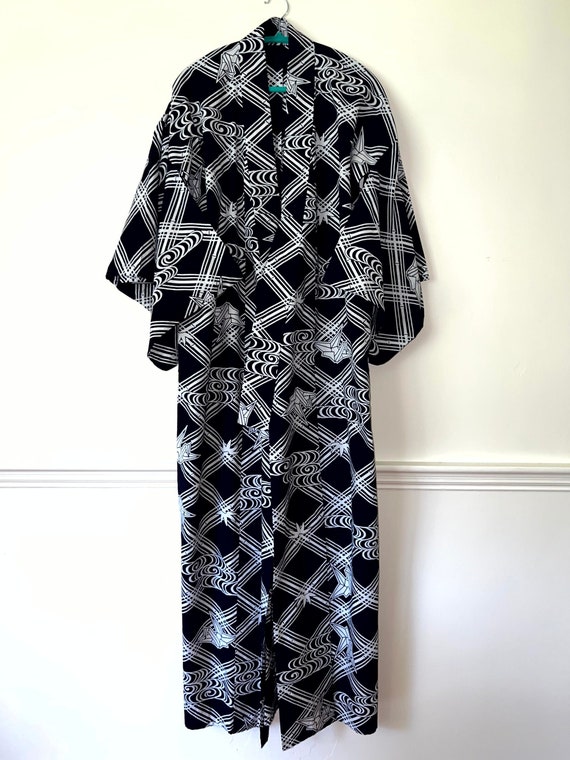 Japanese summer Yakata Kimono robe - Gem