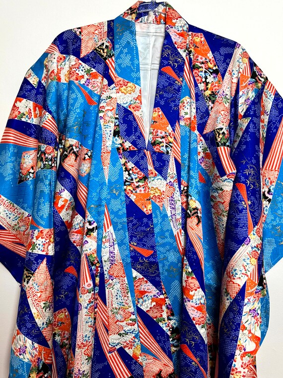 Japanese Silk Furisode Kimono - image 4