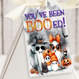 You&#39;ve Been Booed Printable: Halloween Office Team Game (Digital Download)