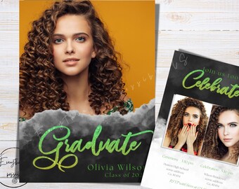 Photo graduation party class of 2026, Modern Graduation Ceremony Announcement, Graduation Party Invitation 2026
