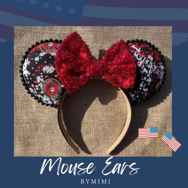 Military Branches Inspired #2/Coast Guard/Marine/Army/Navy/Mouse Ears