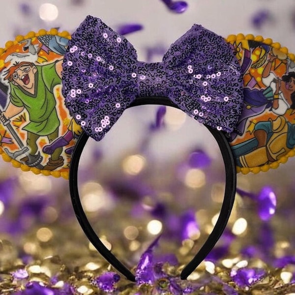 Mouse Ears | Hunchback of Notre Dame Inspired Mouse Ears/Quasimodo/Esmeralda
