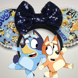 Bluey Inspired Mouse Ears