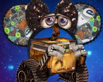 Wall-E Inspired Mouse Ears | Handmade