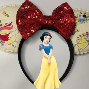 Snow White Inspired Mouse Ears