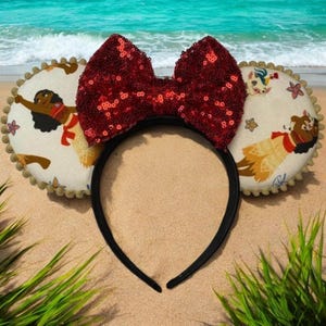 Moana Inspired Mouse Ears/Maui/Pua/Hei Hei