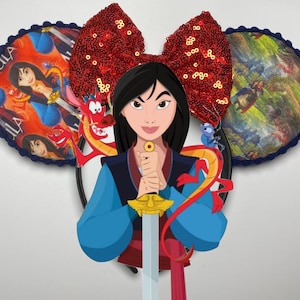 Mulan Inspired Mouse Ears