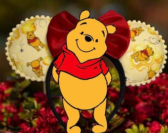 Mouse Ears | Pooh Inspired Mouse Ears/Winnie the Pooh