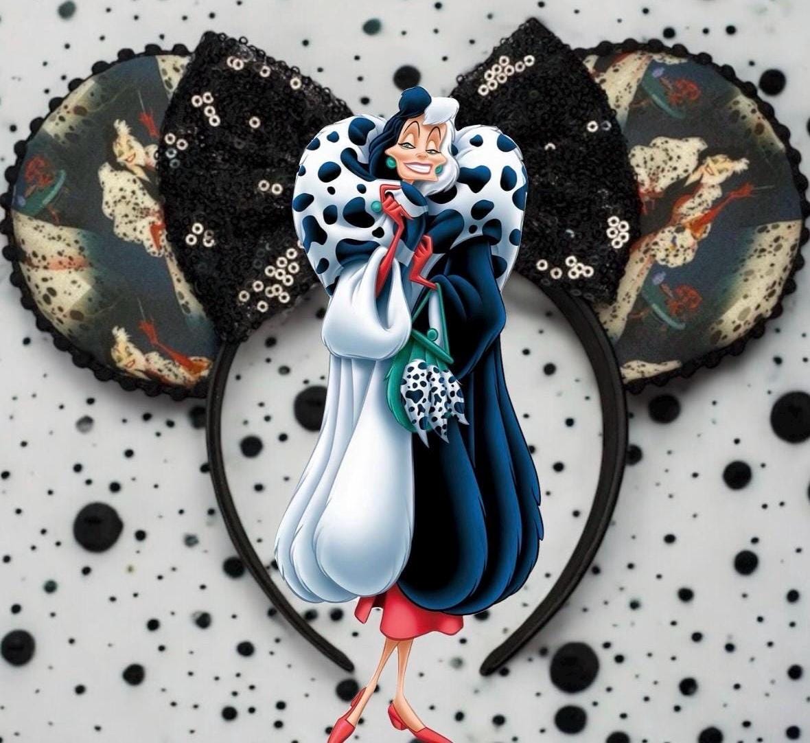 Cruella Mickey Ears - Etsy display picture 1