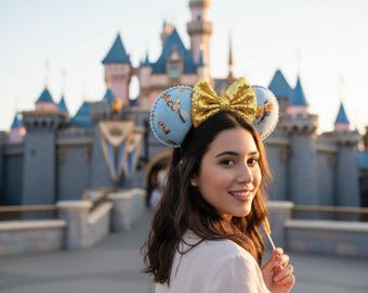 Mouse Ears | Belle Inspired Mouse Ears/Beauty and the Beast/Style 7